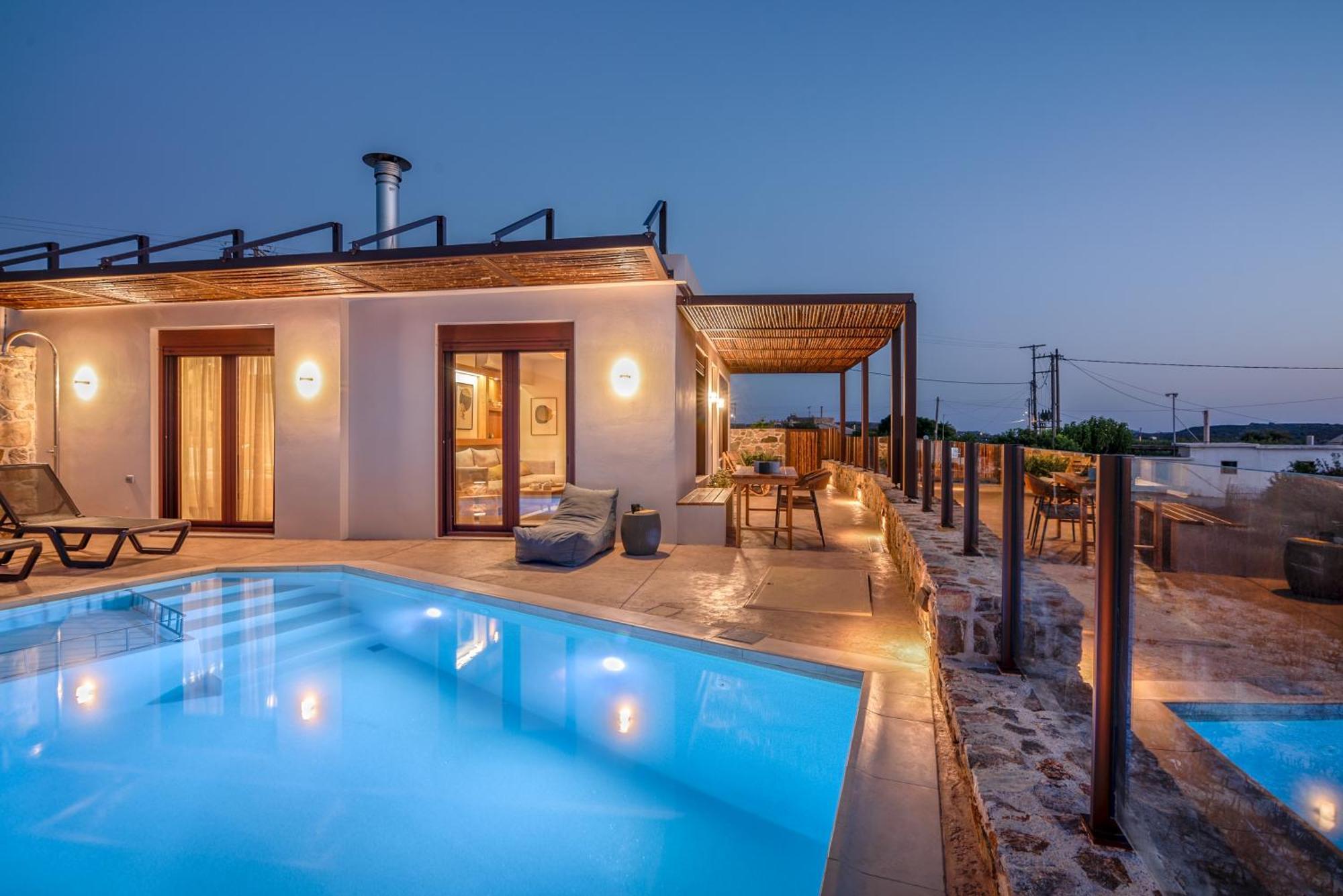 Villa Sia Elafonisi Pool House Exterior foto